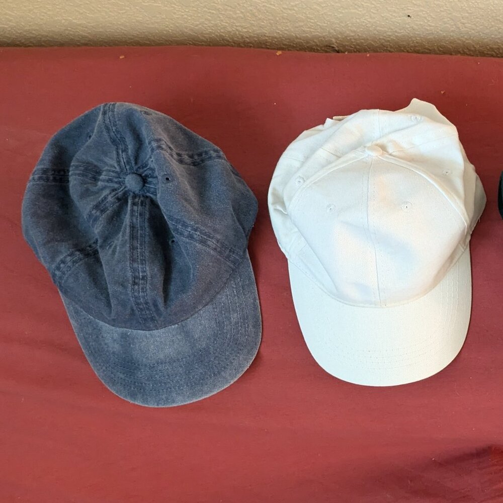 Men's Baseball Caps - Set of 4 Generic Caps